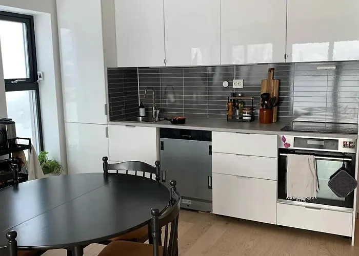 公寓 Sentral Tromsoya 特罗姆瑟